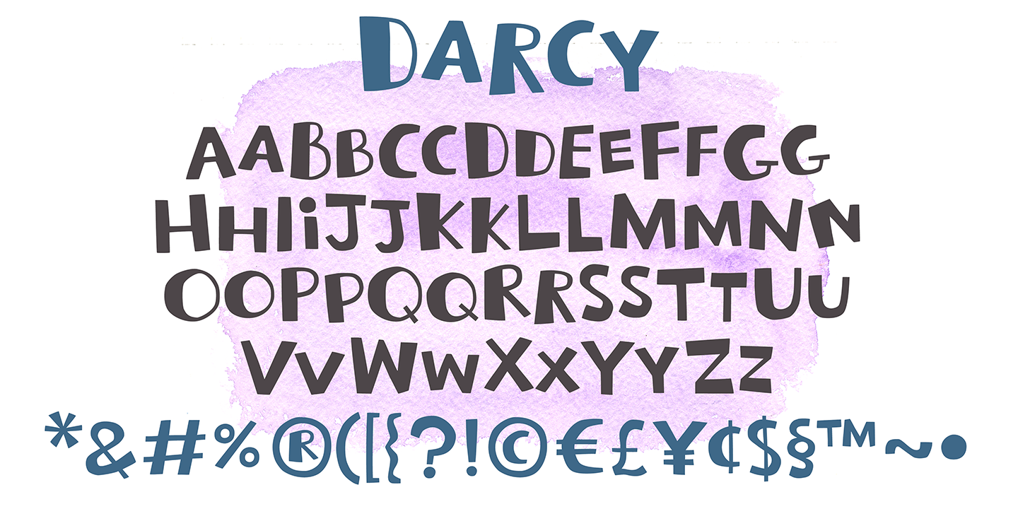 Darcy Regular Font preview